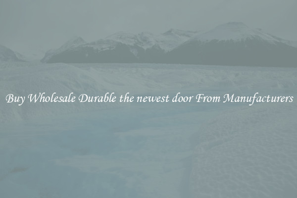 Buy Wholesale Durable the newest door From Manufacturers