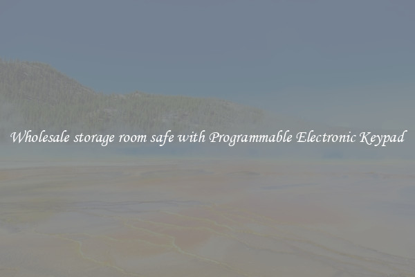 Wholesale storage room safe with Programmable Electronic Keypad 