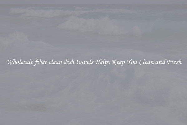 Wholesale fiber clean dish towels Helps Keep You Clean and Fresh