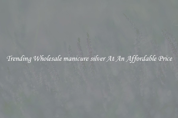 Trending Wholesale manicure silver At An Affordable Price